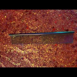 Dog steel greyhound comb multi chrome